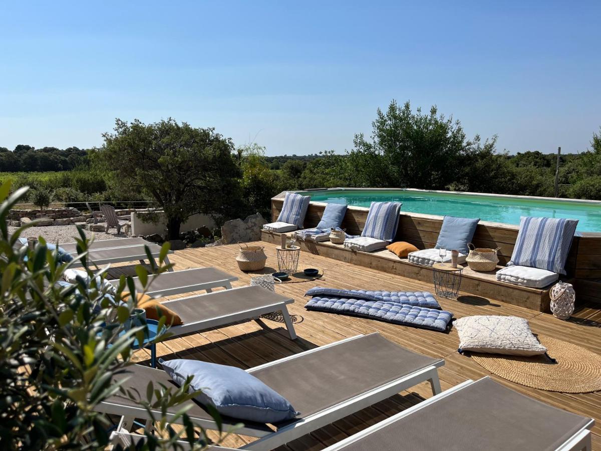 Le Domaine Du Cade-Gites D'Exception 4Etoiles "La Villa Du Cade" Cazevieille Exterior foto